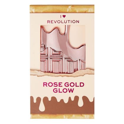 Хайлайтър Revolution Rose Gold Glow Chocolate