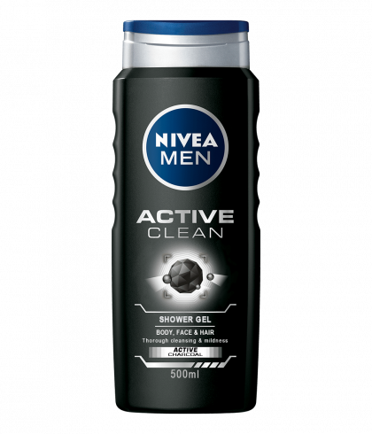 Мъжки Душ Гел NIVEA Active Clean 