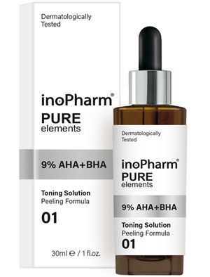 Пилинг серум за лице InoPharm Pure 9%