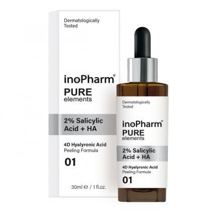 Пилинг за лице InoPharm  с 2% силицилова  киселина