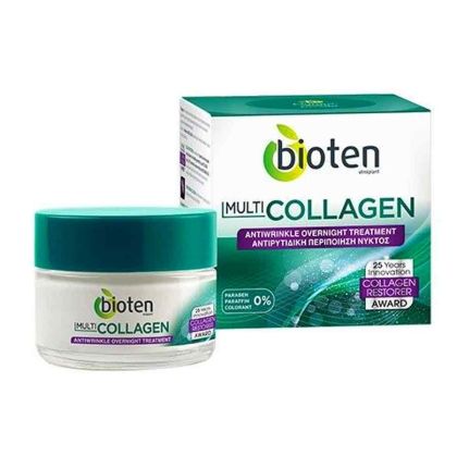 Нощен крем за лице BIOTEN Multi Collagen 