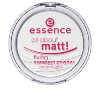 Фиксираща компактна пудра Essence  All about matt