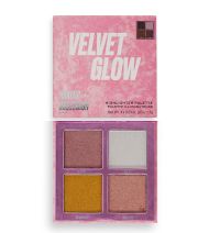 Revolution Makeup Obsession Velvet Glow - палитра хайлайтъри